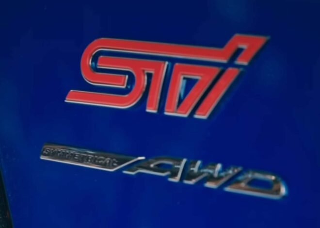 Listen To Subaru’s New STI Model Rev Its Boxer Engine